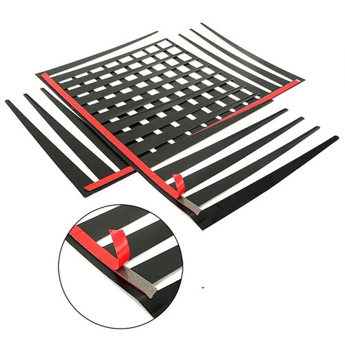 Set De 2 Pestañas Para Faros Universales Autos