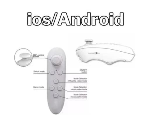 Control Bluetooth para Juegos Móvil Y Lentes De Realidad Virtual