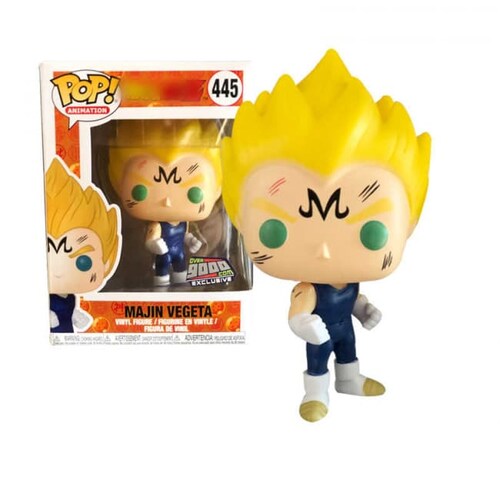 Nuevo! Funko Pop Dragon Ball Majin Vegeta 445 EXCLUSIVO Original