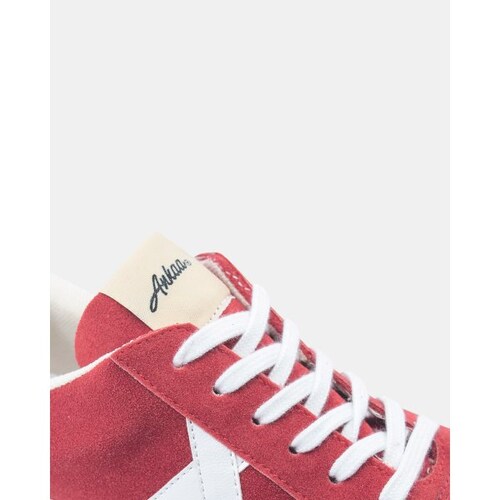 Tenis Ankaa modelo AQUARIUS  mujer Carnaza Rojo