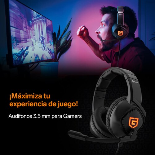 Audífonos 3,5 mm para Gamers