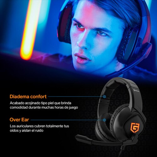 Audífonos 3,5 mm para Gamers