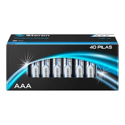 Paquete de 40 pilas alcalinas "AAA"