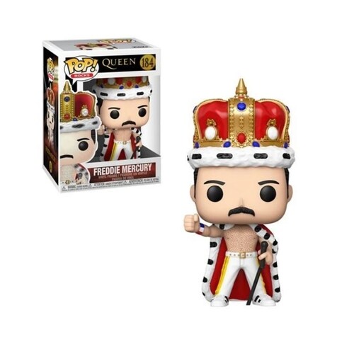 Funko Pop Rocks Queen Freddie Mercury King Rey