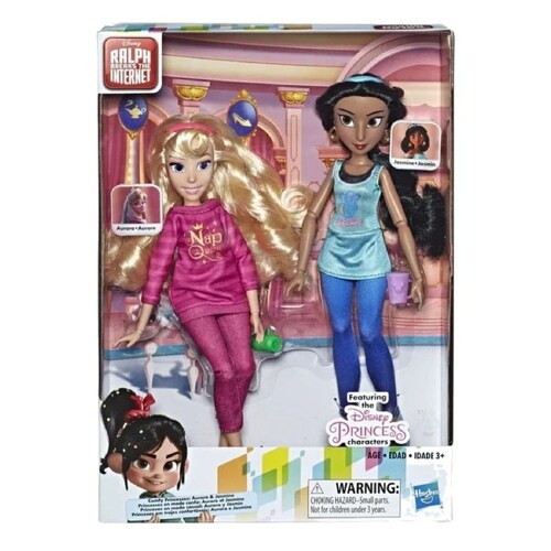 Aurora y Jasmine - Set 2 Princesas Disney - Ralph Wifi