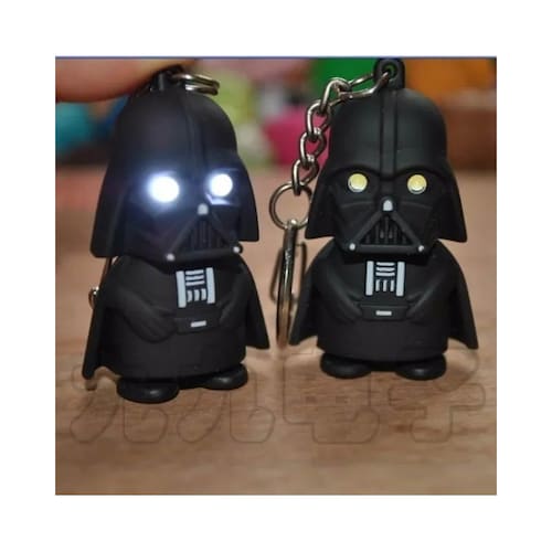 Llavero Lampara Star Wars Darth Vader Con Luz Led Y Sonido