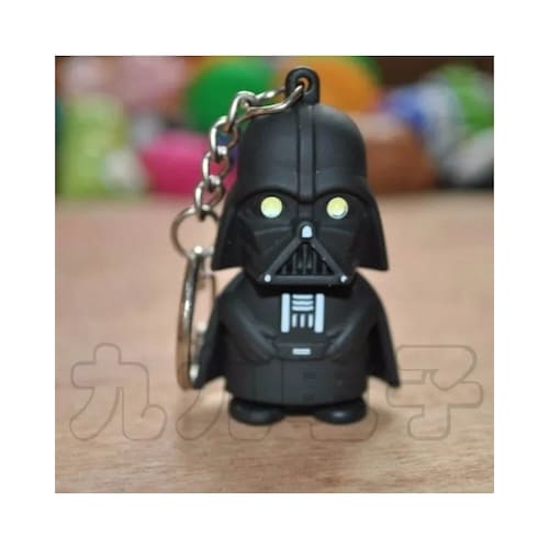 Llavero Lampara Star Wars Darth Vader Con Luz Led Y Sonido