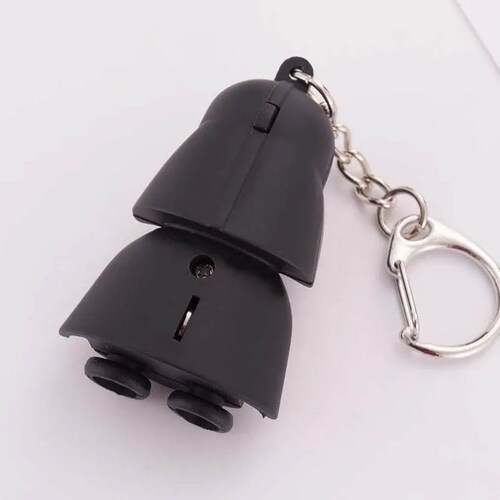 Llavero Lampara Star Wars Darth Vader Con Luz Led Y Sonido