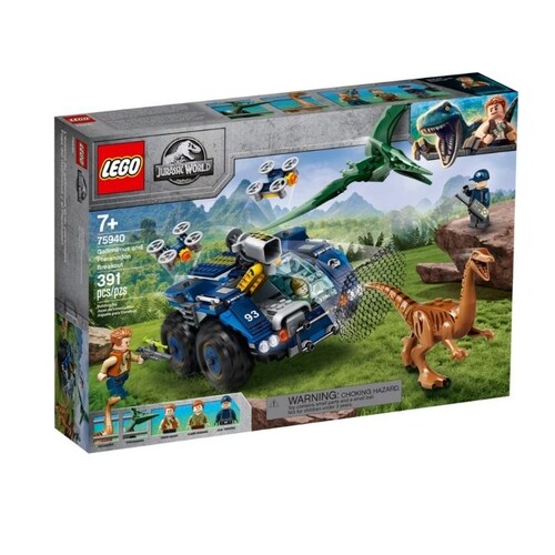 Lego 75940 Fuga del Gallimimus y el Pteranodon