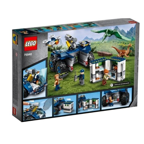 Lego 75940 Fuga del Gallimimus y el Pteranodon