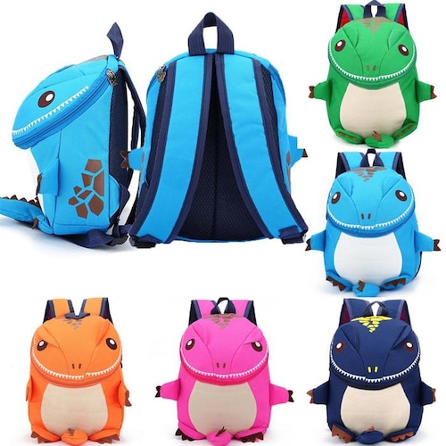 Mochila Dinosaurio 3D Verde