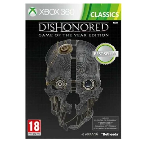 Xbox 360 Dishonored Game Of The Year Edition
