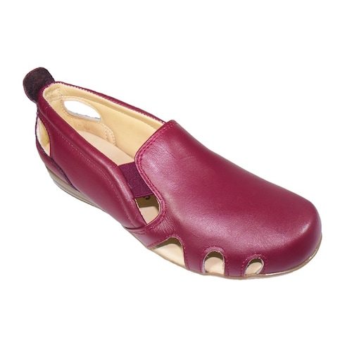 Calzado Dama Suave de Piel de Borrego, Zapato Cómodo y Descanso, Pie diabético, Madame Comfort M511