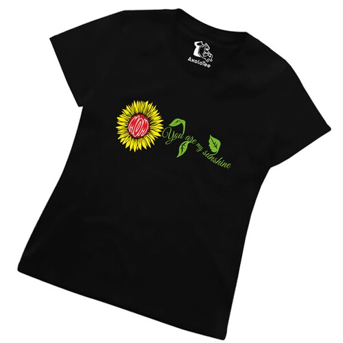 Playera dama - Mom Girasol AxoloTee