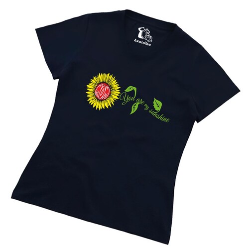 Playera dama - Mom Girasol AxoloTee