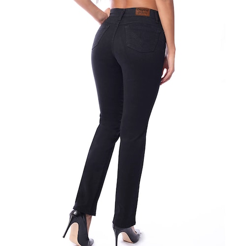 Jeans De Moda Dama Dayana 555 Pomp! Gabardina Recto