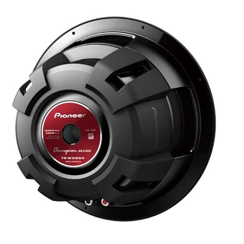 Woofer Pioneer 12  Champions Series De 1600watts Ts-w312d4