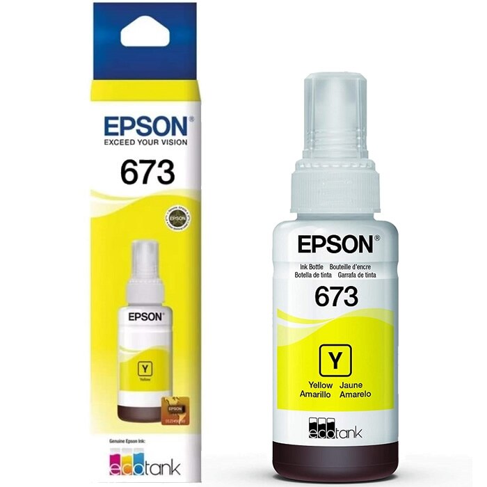 Tinta Epson T673420-Al Color Amarillo | Knasta Chile