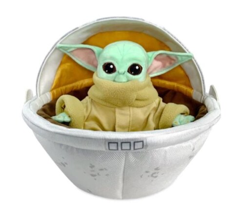 DISNEY MUÑECO PELUCHE BABY YODA - STAR WARS 30 CM THE MANDALORIAN