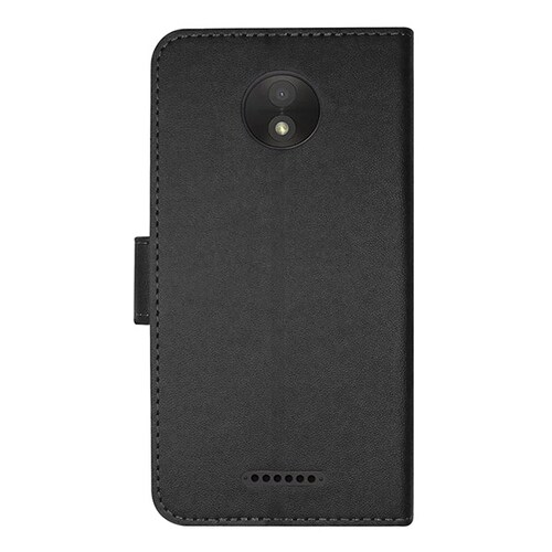 Funda Atti Premier Diary Tipo Cartera Para Motorola C Color Negro