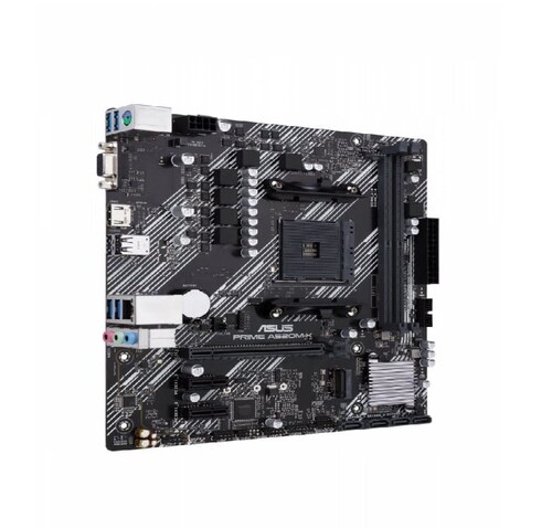 Motherboard ASUS A520M-K DDR4 64GB AMD Socket AM4 m-ATX PLACA MADRE GABINETE ENSAMBLE NEGRO HDMI