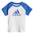 Conjunto Adidas Bebé Camiseta/Short Niño Azul Blanco CF7409