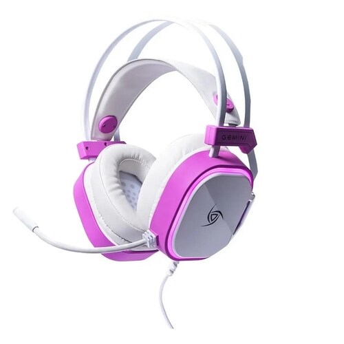 Audífonos Gamer Vsg Gemini White Edition Led