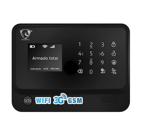 Wifi Alarma 3g Gsm Kit 9 Seguridad Vecinal Inalambrica Casa