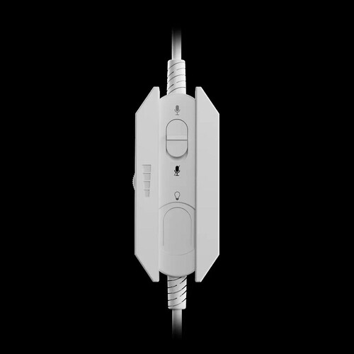 Audífonos Gamer Vsg Gemini White Edition Led