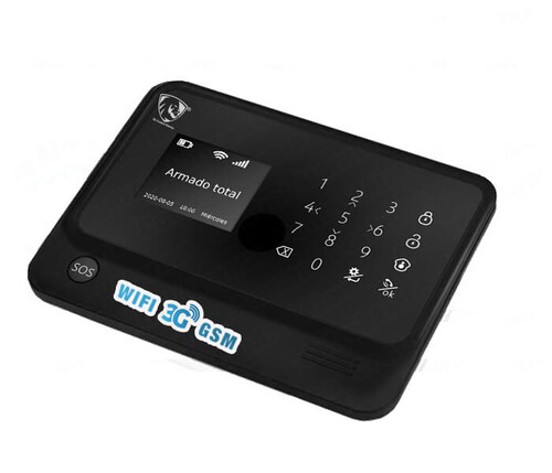 Wifi Alarma 3g Gsm Kit 7 Seguridad Vecinal Inalambrica Casa