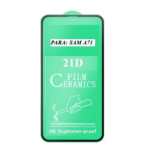 Jeco 99F Mica Flexible No se Quiebra Ceramica Para Samsung A71