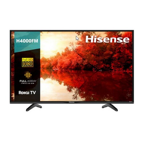 Smart TV 40 Hisense Roku TV Full HD HDR 40H4000FM