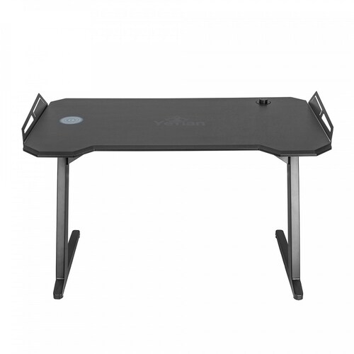 ESCRITORIO GAMER YEYIAN LOKII NEGRO RGB, USB YFD-LWCU-01-BK