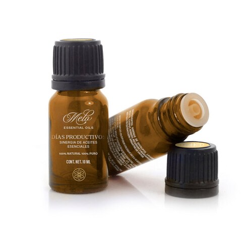 Melo Aromaterapia Mezcla de Aceites Esenciales Días Productivos 10mL