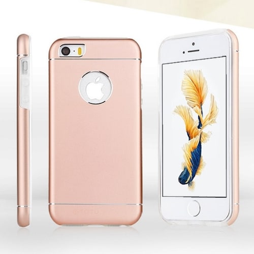 Protector Totu Jaeger Rosa Dorado Iphone 7 Plus y 8 Plus
