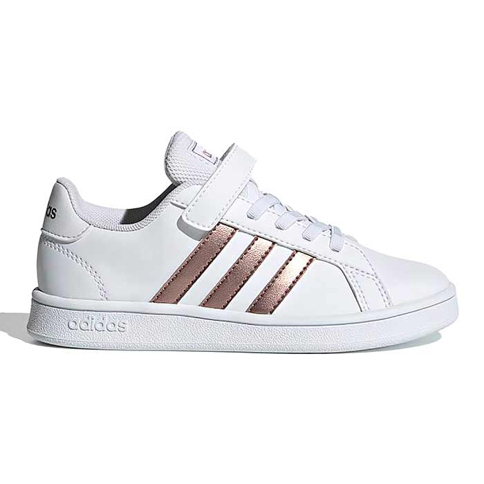 Tenis adidas 2024 niño blancos