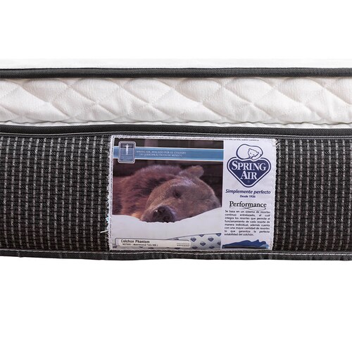 Colchón Matrimonial Spring Air Phantom + Sábanas + Protector