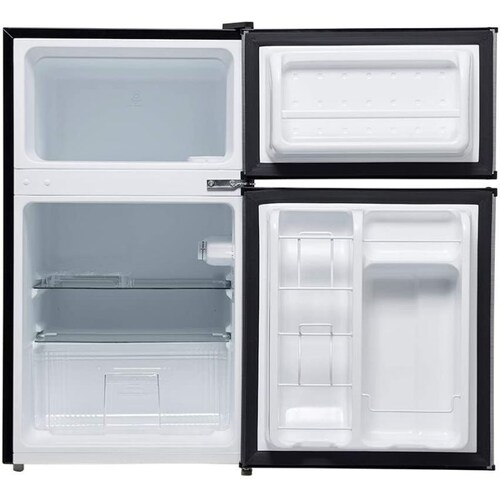 Refrigerador Midea MRTD04G2NBG Frigobar, 3.4 Pies 2 Puertas, Silver