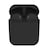 Audífonos Bluetooth manos libres i12Tws cargador magnético disponible colores negro y blanco