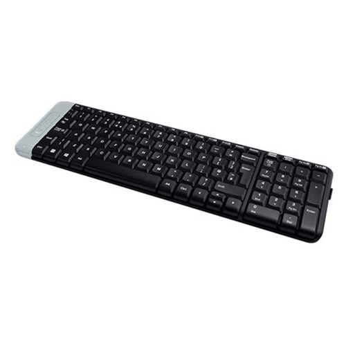 Teclado Logitech K230, Inalámbrico, USB, Negro