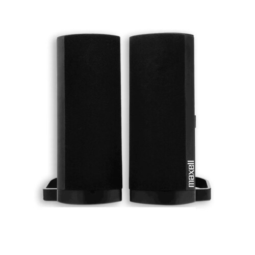 Bocina Para Computadora Maxell, Soundbar X2, Tipo Barra 3.5 Mm, 2.0 Canales, 347133