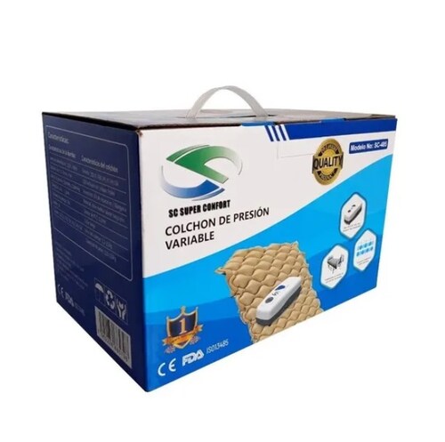 Colchón De Presión Variable Antiescaras Y Antillagas Super Confort