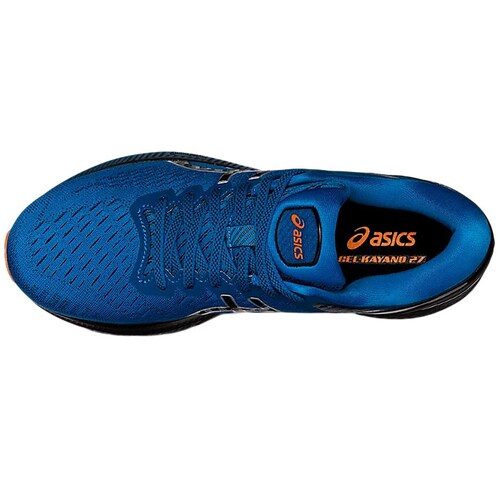 Tenis Asics Hombre Gel-Kayano 27 Standard Reborn Blue/Black 1011A767.402