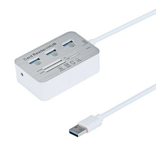 Hub Usb 3.0 USB 3 Puertos USB Lector Tarjeta Sd 