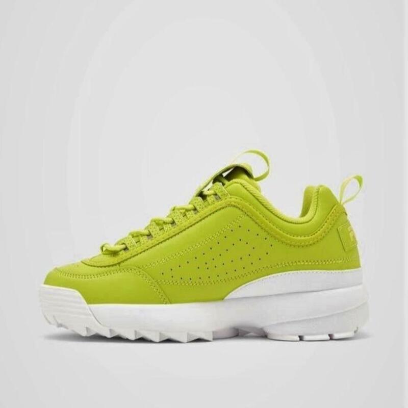 Fila disruptor verde on sale