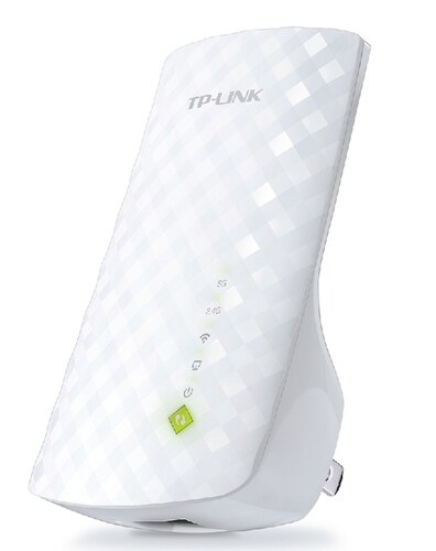 REPETIDOR INALAMBRICO EXTENSOR DE RANGO TP LINK RE200 DUAL BAND 801 11AC N G B 750MBPS