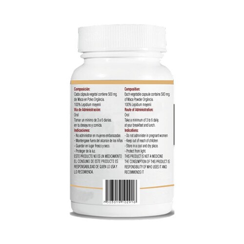 MACA AMARILLA PERUANA 90