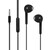 Audífonos Manos Libres In-ear 3.5mm Color Negro