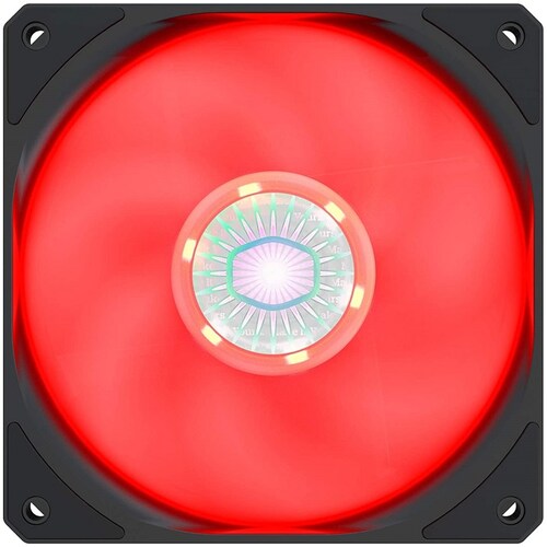 Ventilador Cooler Master 120mm SickleFlow Led Rojo MFX-B2DN-18NPR-R1