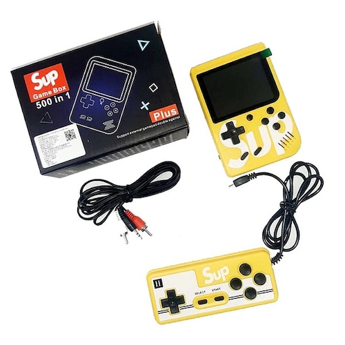 MINI CONSOLA RETRO GAME BOX SUP 400 JUEGOS RECARGABLES CON CONTROL